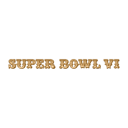 Super Bowl VI logo