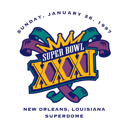Super Bowl XXXI logo